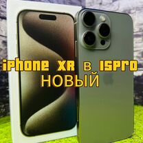 iPhone xr в корпусе 15 pro 128 gb