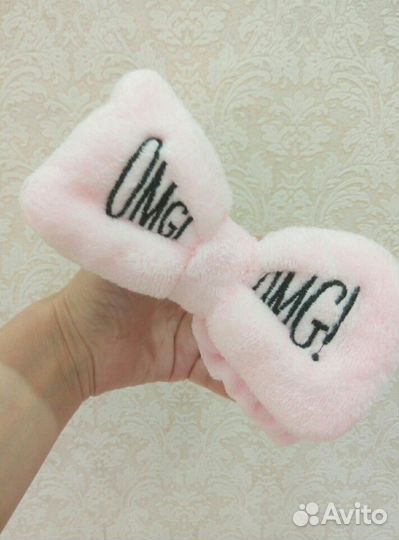 Повязка бант для волос