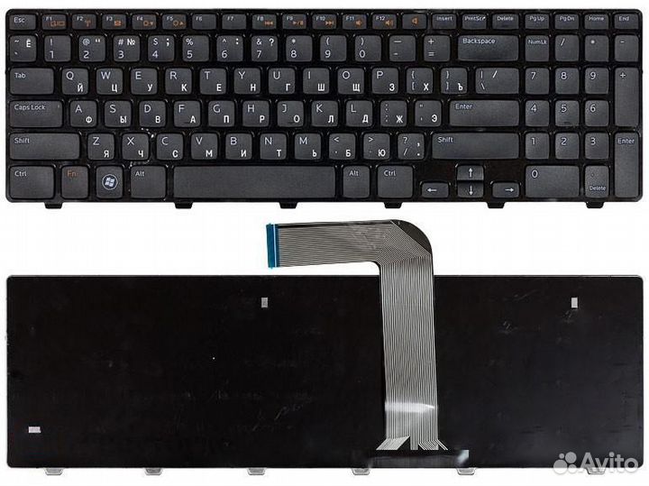 Клавиатура для ноутбука Dell N5110 M5110 p/n: NSK