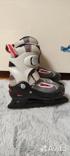 Коньки детские раздвижные larsen