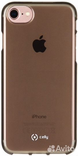 Фирменный чехол (клип-кейс) на iPhone 7 Plus (чёр)