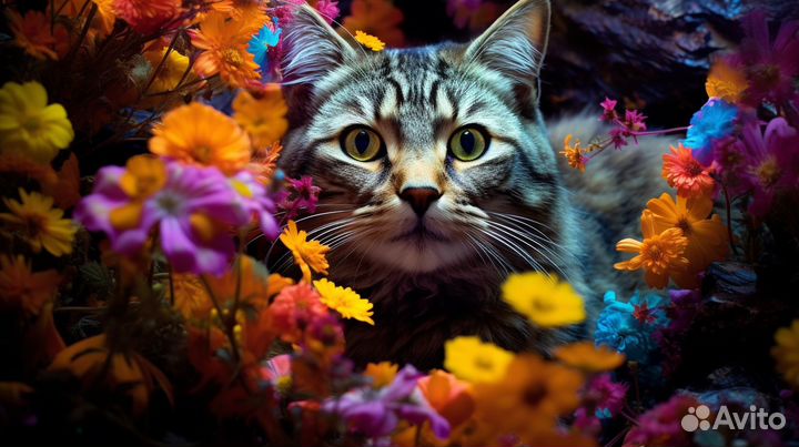 Дизайн в Midjourney, нейросеть, иллюстрация