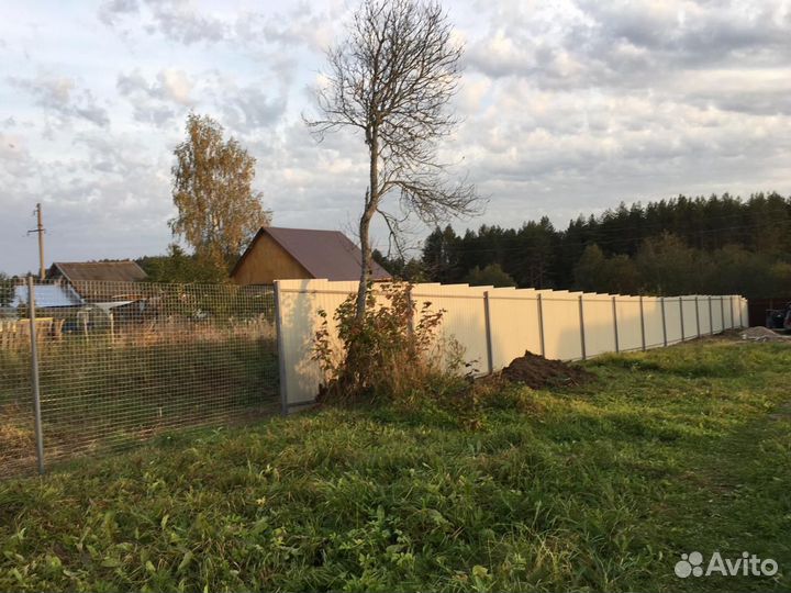 Заборы в Осташкове