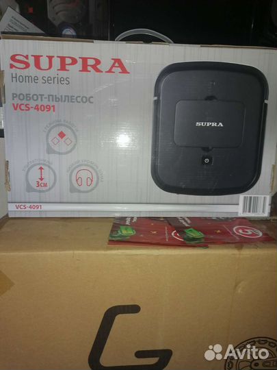 Робот пылесос Supra