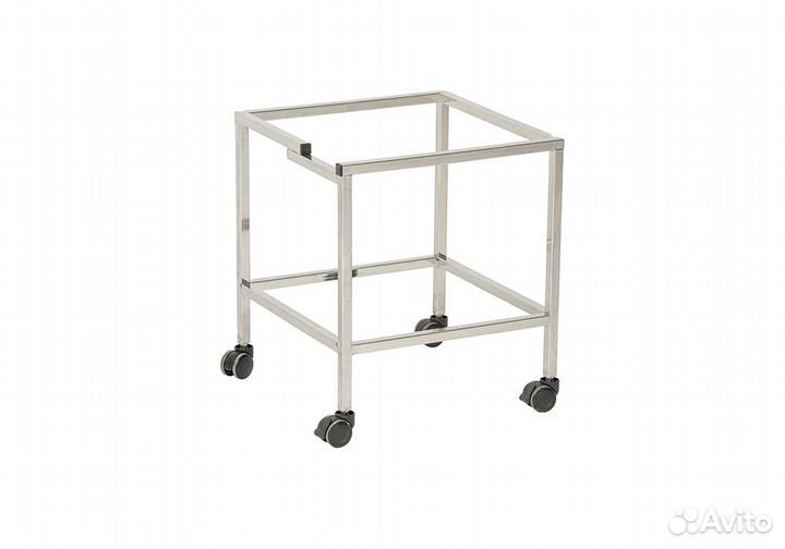 Подставка для сыроварни 80л на колесах с полкой