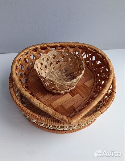 Корзина плетеная