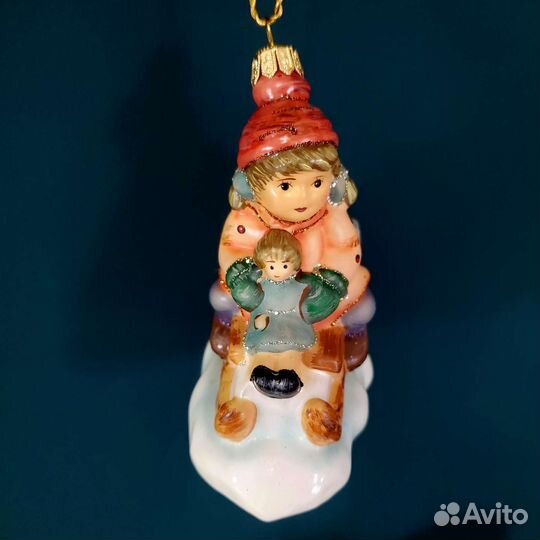 Елочные игрушки стекло