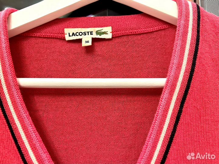 Свитер пуловер джемпер Lacoste 36