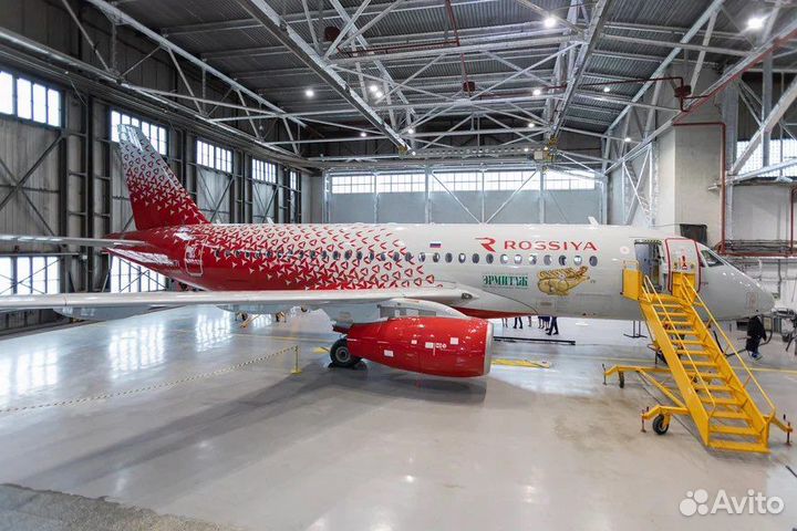 Модель самолет Россия Rossiya