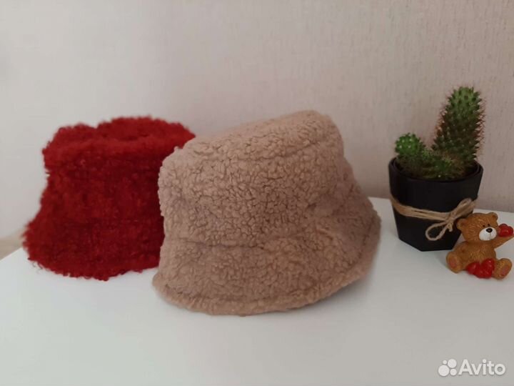 Панама женская меховая