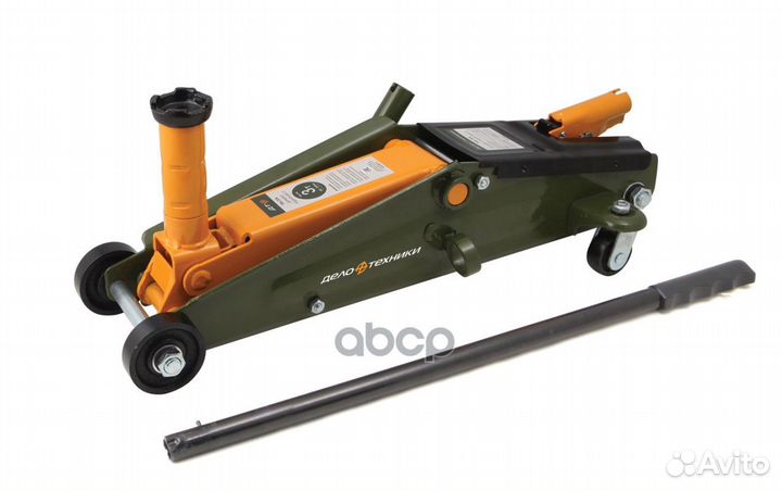 Домкрат подкатной 3 тонны 130-508 мм 904336 Де