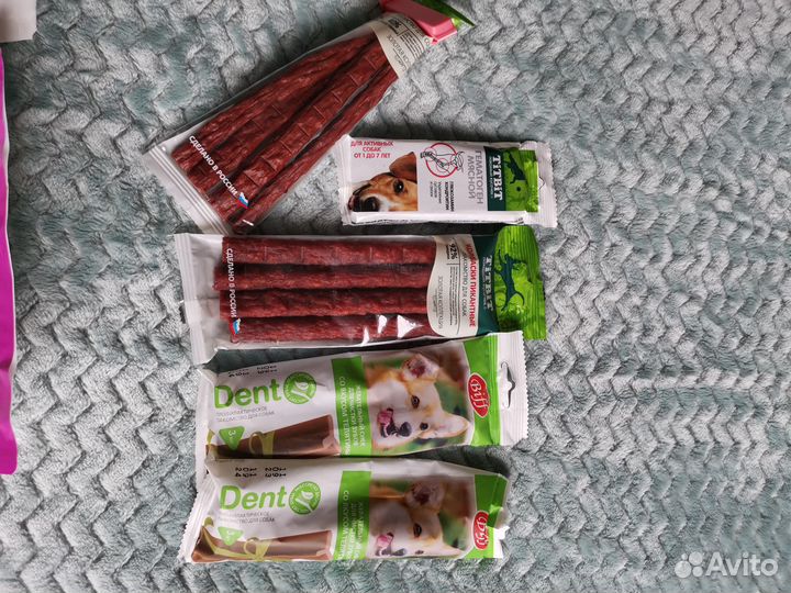 Корм для собак, лакомства для собак