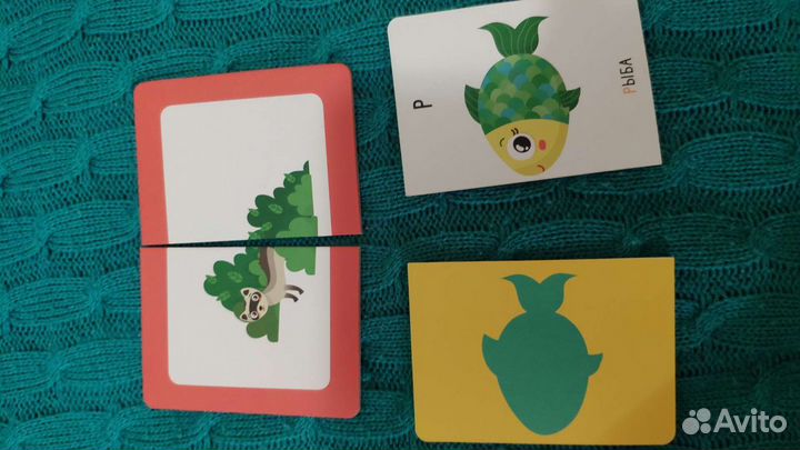 Развивающие карточки Clever