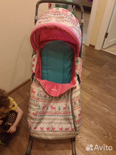 Санки на колесах