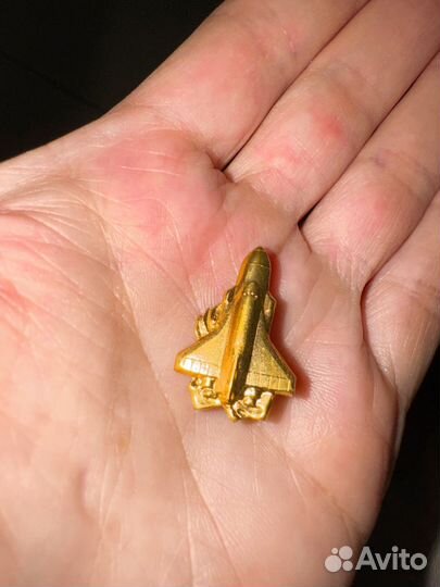 Значок СССР буран космос