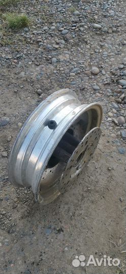 Переднее колесо для мопеда 10 дюймов