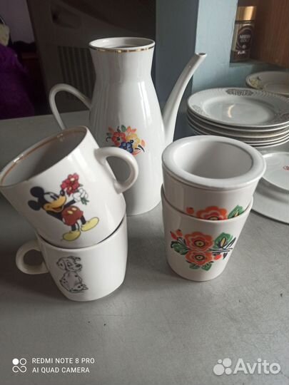 Набор столовой посуды СССР