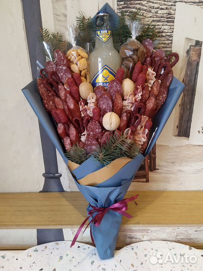 Съедобные букеты для мужчин