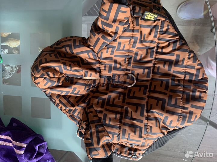 Куртка для маленькой собаки fende