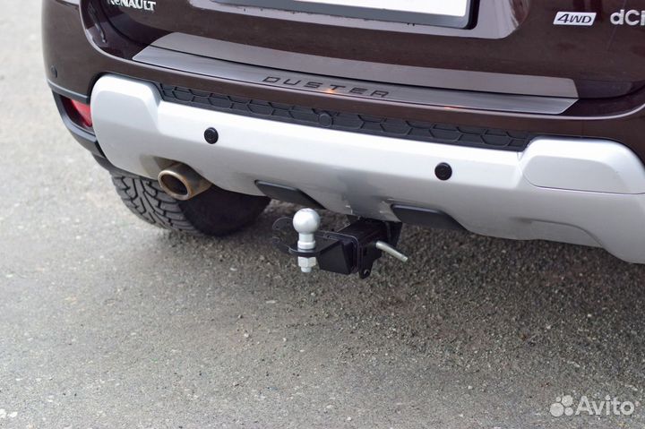 Фаркоп Renault duster c 2012 - съемный квадрат