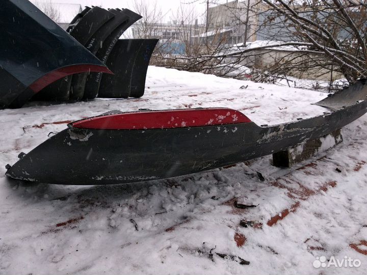 Юбка заднего бампера Kia Sorento 3