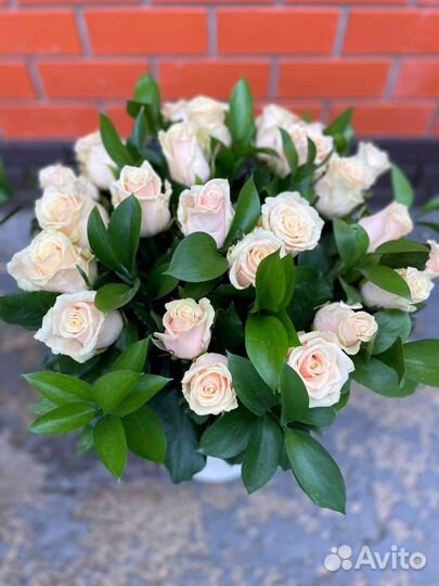 Цветы розы букет