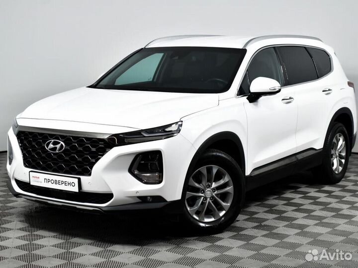 Hyundai Santa Fe 2.4 AT, 2020, 59 860 км