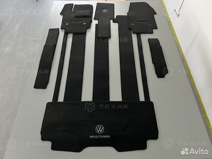 Коврики на Volkswagen Multivan T7 2021 - Н.В