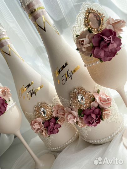 Свадебные аксессуары на стол