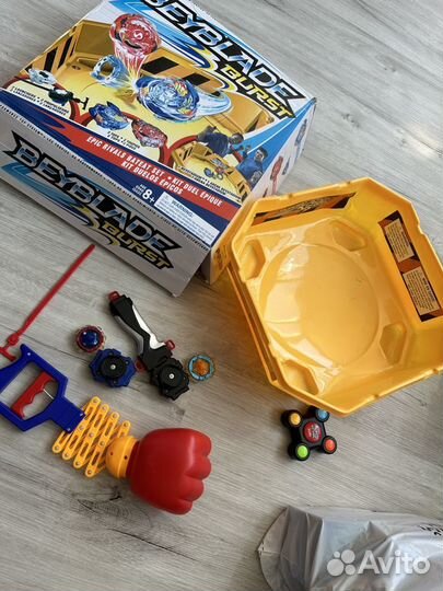 Игровой набор beyblade арена с волчками игра