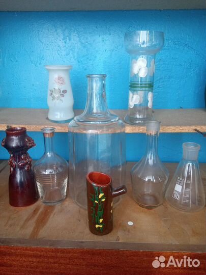 Графин вазы колба