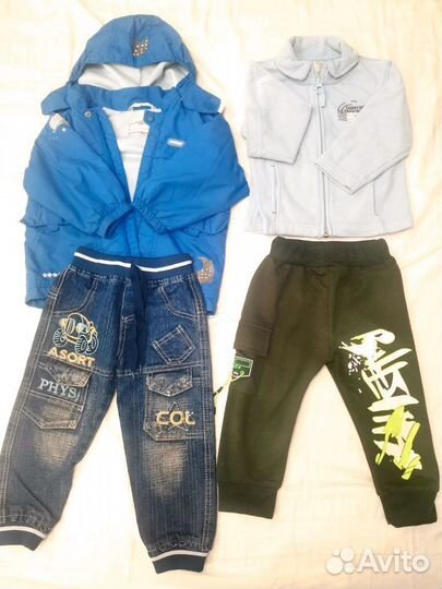 Вещи пакетом на мальчика 92 98