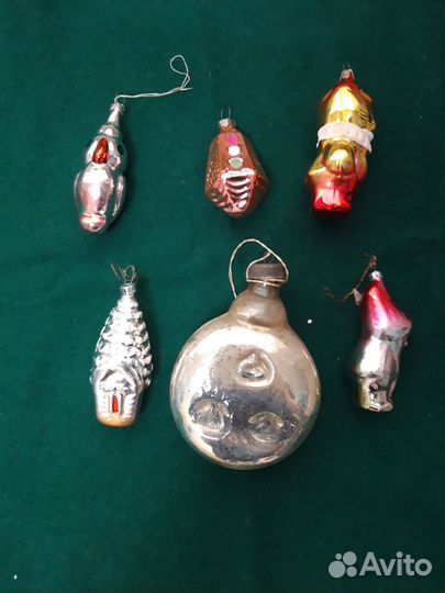 Елочные игрушки СССР