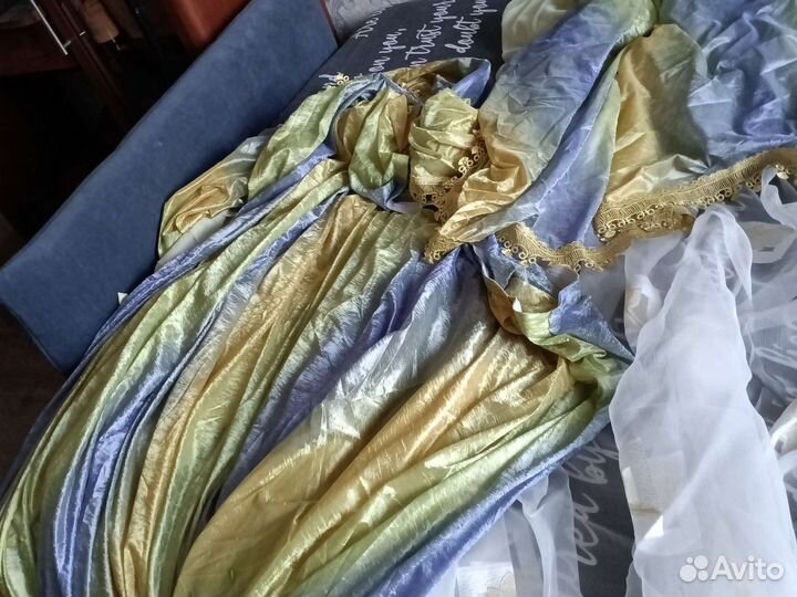 Шторы и тюль в комплекте с балдахином