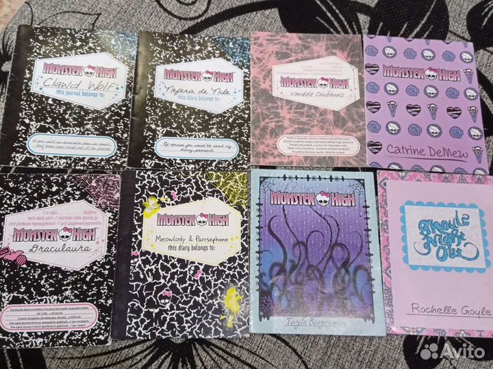 Подставки и дневники для кукол Монстер хай и