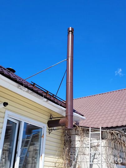 Телескопические растяжки для крепления труб