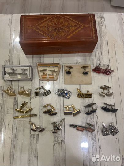 Запонки винтаж СССР