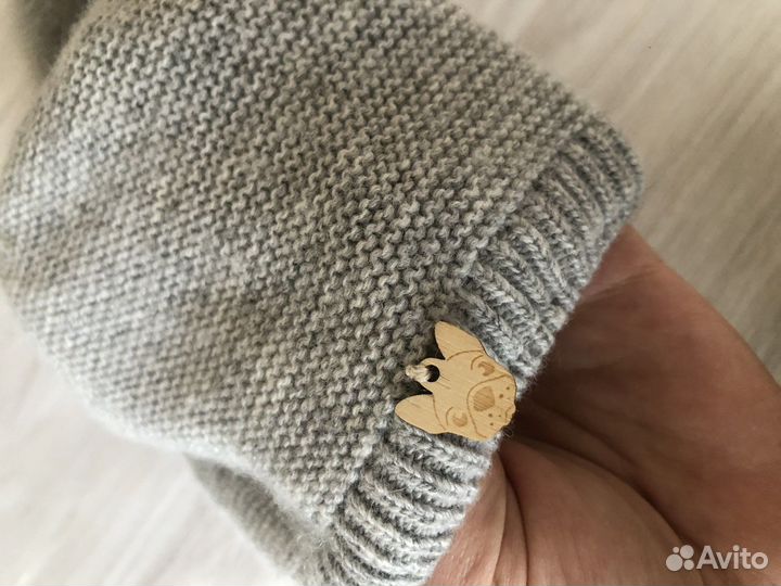 Шапка теплая для новорожденных