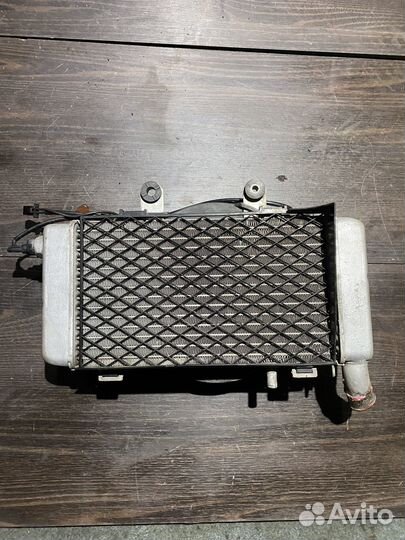 Левый радиатор в сборе для Honda vfr800 98-01