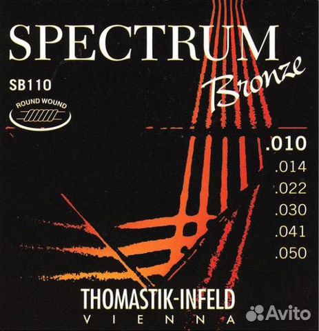 Струны для акуст. гитары Thomastik SB110 Spectrum