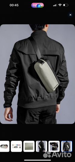 Сумка слинг tomtoc explorer S для iPad mini