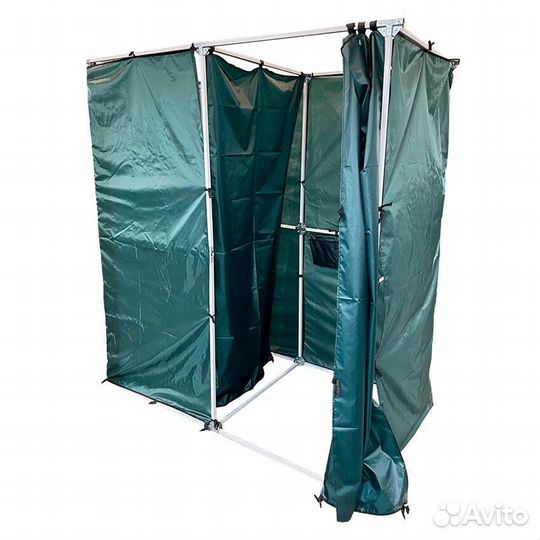 Душевая кабина с раздевалкой Удачник универсальная