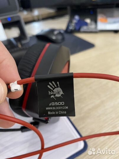 Наушники A4tech Bloody G500