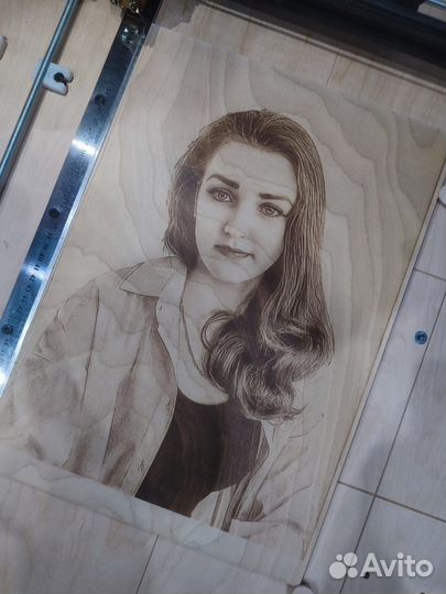 Выжигание вашего фото на дереве