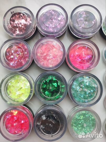 Блёстки для маникюра, творчества
