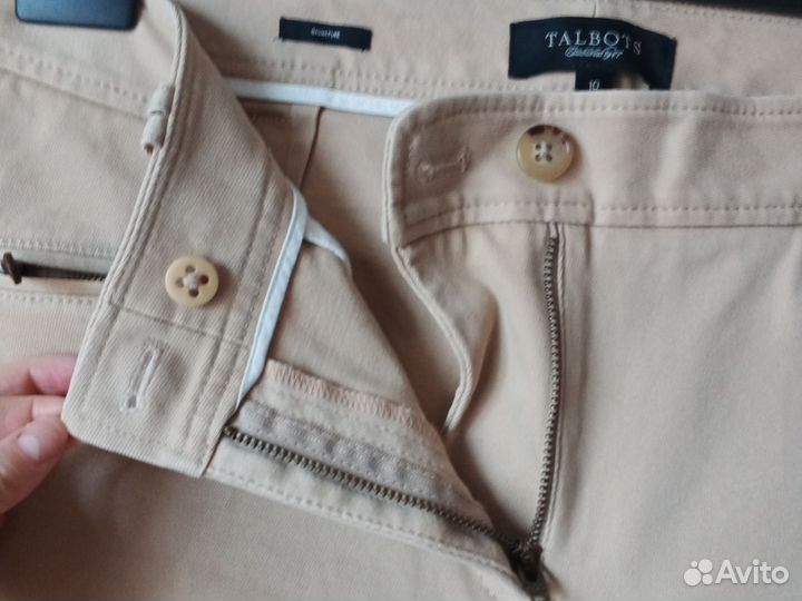 Плотные брюки прямые Talbots L