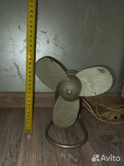 Вентилятор настольный, советский