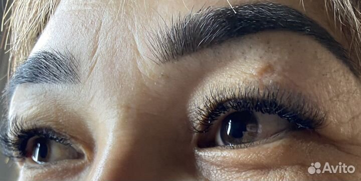Наращивание ресниц и ламинирование ресниц на дому