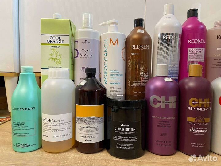 Остатки Шампуня в родных флаконах