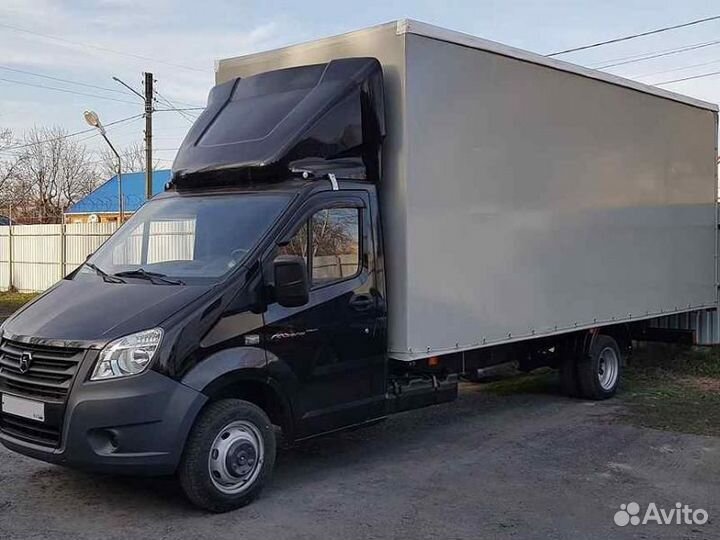 Грузоперевозки Газели 5 - 6 метров 30куб до 3 тонн